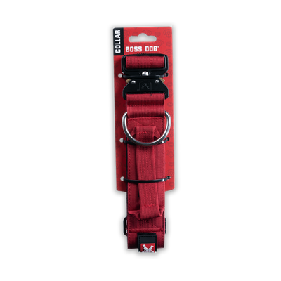 BD COLLAR RED MD 1.5"