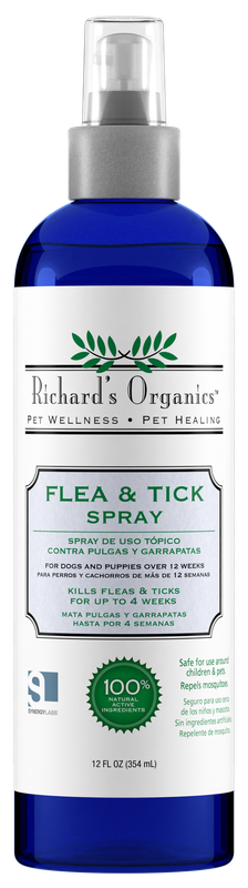RICHARDS ORGANICS NATURAL FLEA/TICK SPRAY