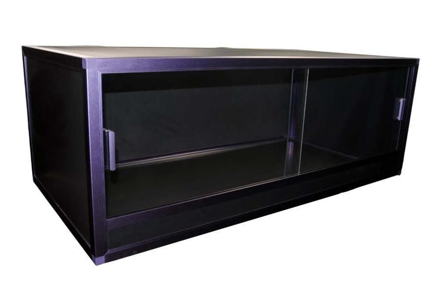 VE 36"X18"X18" SLIDING DOOR CAGE PURPLE