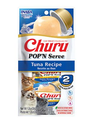 CHURU POP N' SERVE TUNA TREAT 1.2 OZ 2 CT
