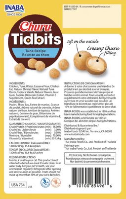 CHURU TIDBITS TUNA CAT TREATS 3.36 OZ