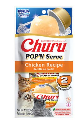 CHURU POP N' SERVE CHICKEN TREAT 1.2 OZ 2 CT