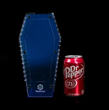 TC COFFIN CRIB MEDIUM CLEAR BLUE