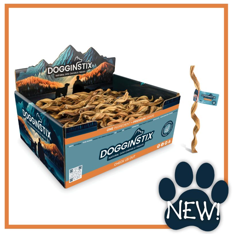 DOGGINSTIX LAMB COLLAGEN TWIST 12"