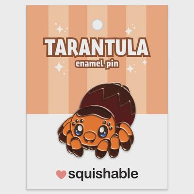 SQUISHABLE ENAMEL PIN TARANTULA