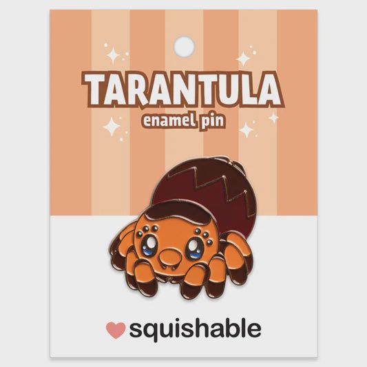 SQUISHABLE ENAMEL PIN TARANTULA