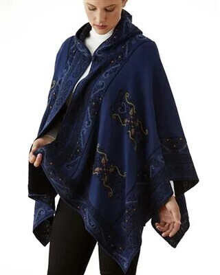 Treasure Reversible Hooded Cape