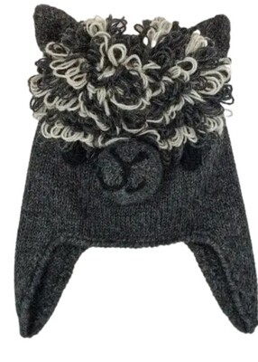 Kids Alpaca Head Hat