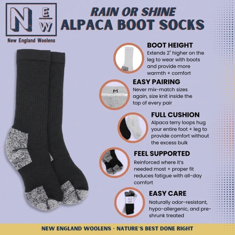 Rain or Shine Boot Socks