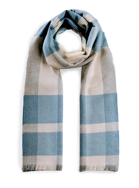 Unearthed Large Plaid Scarf
