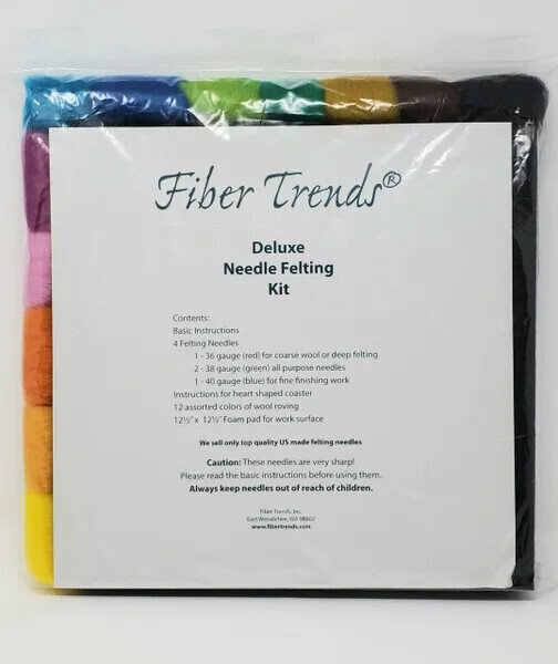 Fiber Trends Deluxe Needle Felting Kit