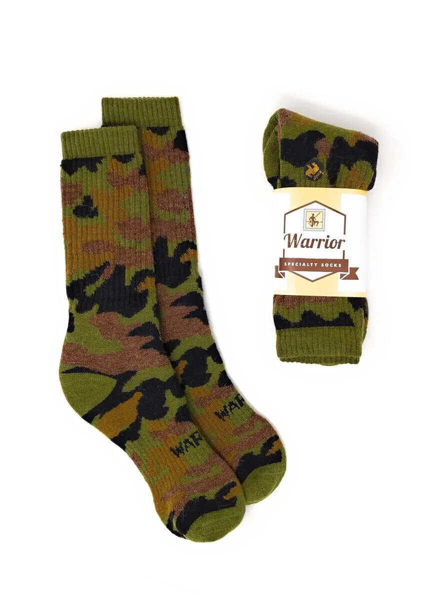 Camo Green Hunting Warrior Socks