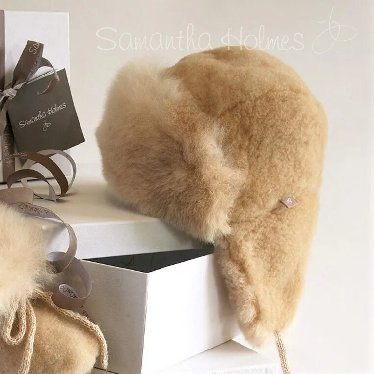 Baby Fur Bomber Hat