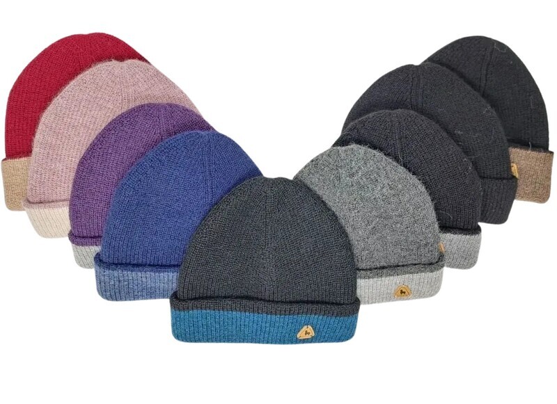 Reversible English Alpaca Hat