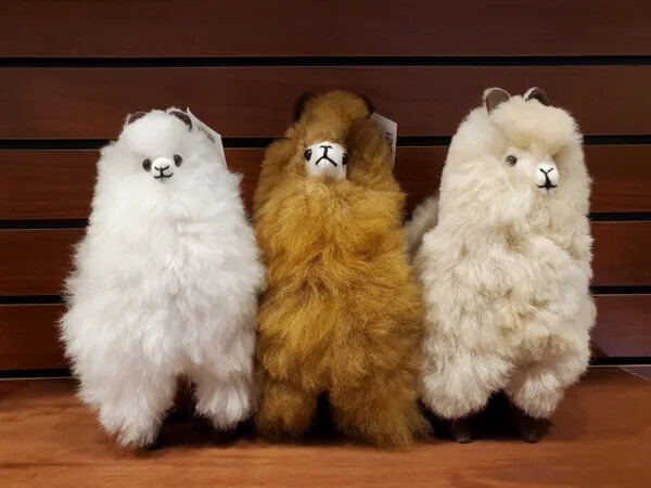 Standing Alpaca 9 inch