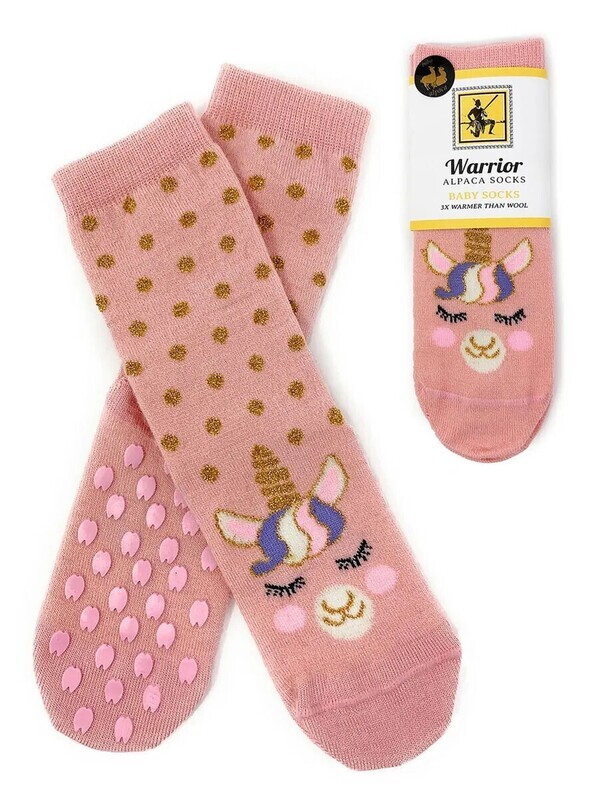 Alpaca-corn Non-skid Kids Socks