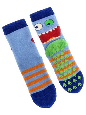Little Monsters non-skid Socks