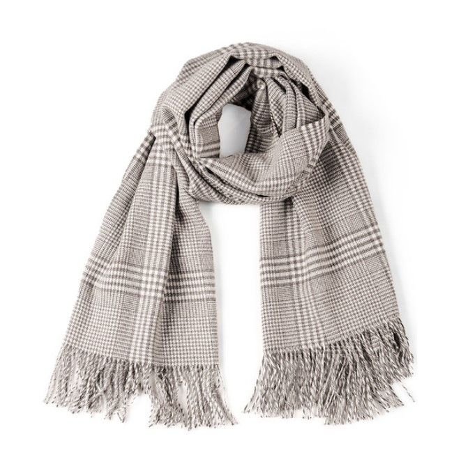 Organic Plaid Scarf &amp; Shawl