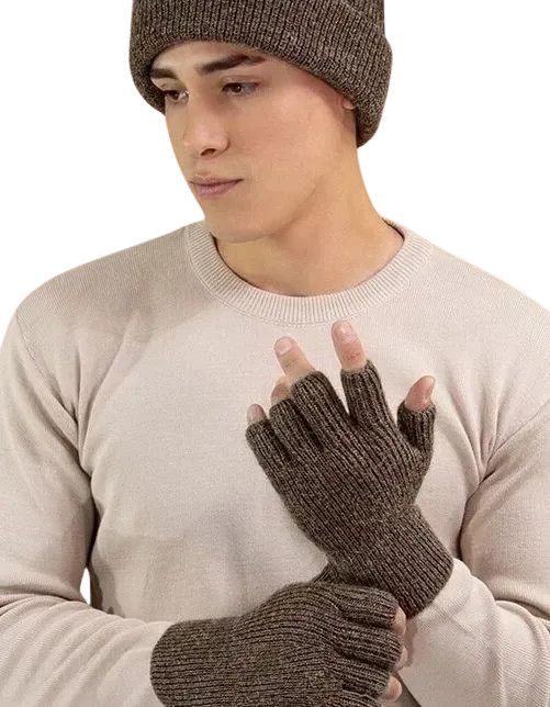 Classic Half Finger Gloves Large
