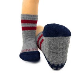 Retro Athletic Quarter Crew for Kids