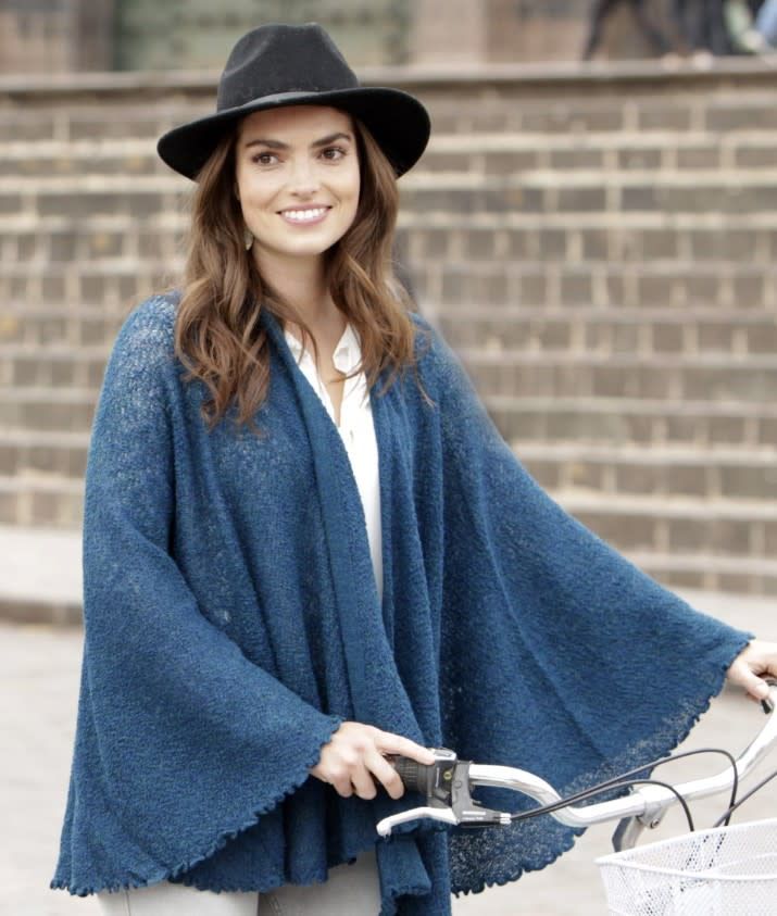 Ruffle Cape