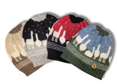 Alpaquita hat with Alpacas
