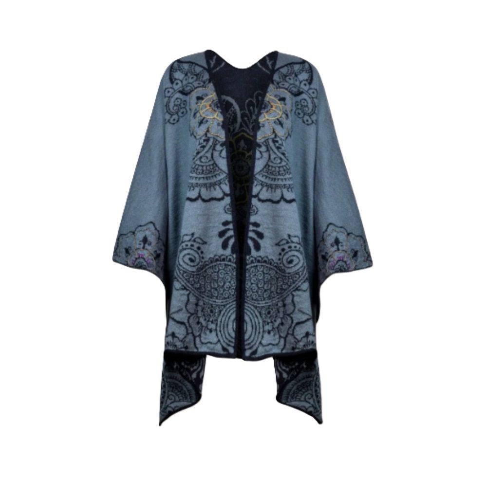 Ibiza Reversible Ruana