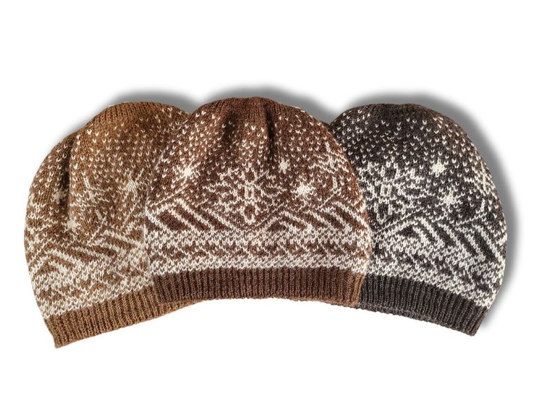Alpaca Slouch Beanie Mountain Eve