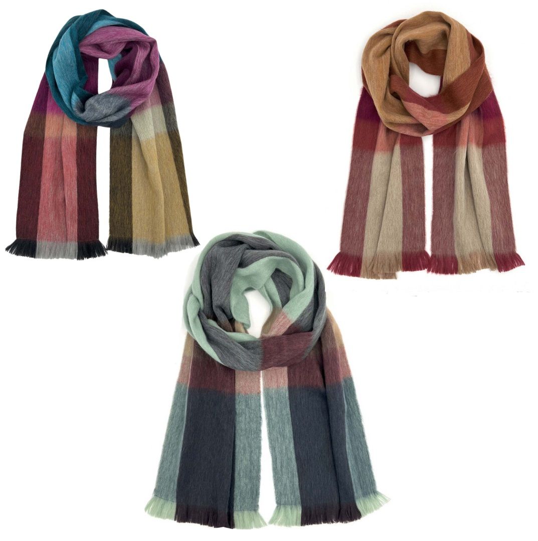 Brushed Plaid Scarf