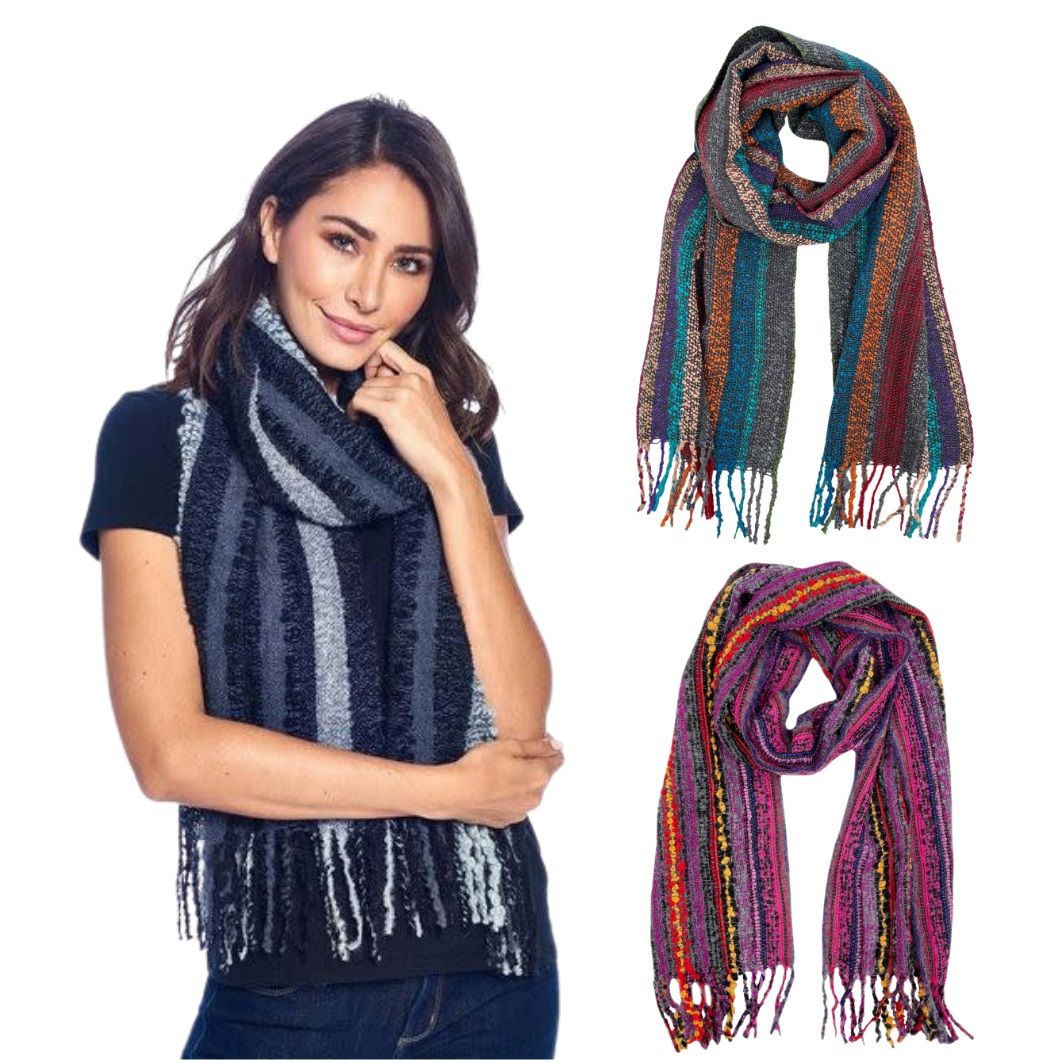 Boucle Fringe Scarf