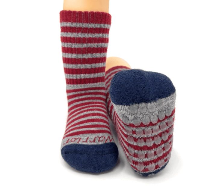 Retro Mini Stripe Quarter Crew