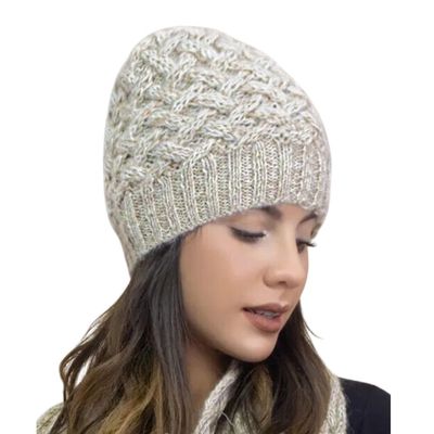 Shadow Cable Alpaca Hat