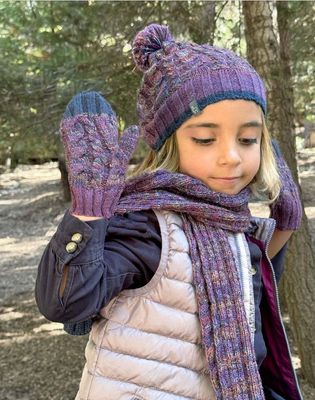 Kids Braided Beanie