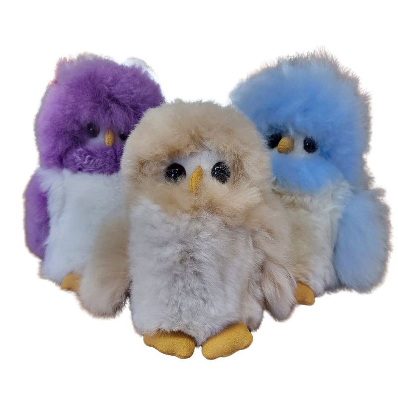 Alpaca Fur Owl 9&quot;