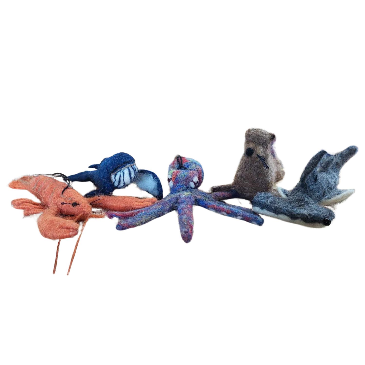 Felted Ornament Sea Life