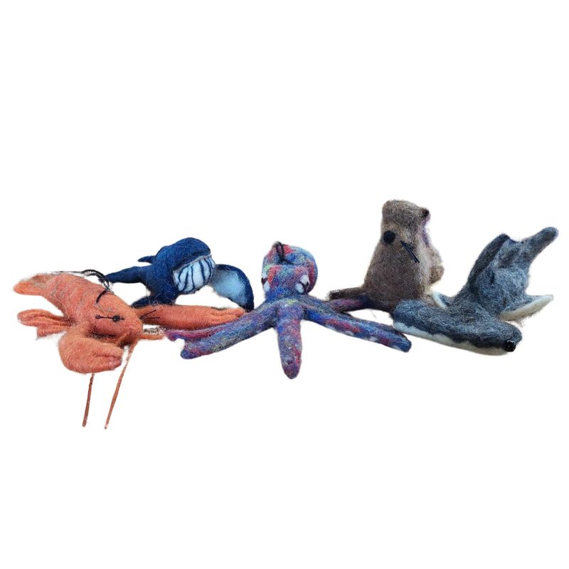 Felted Ornament Sea Life