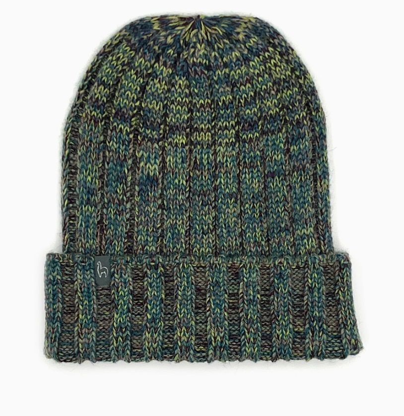 Accordian Beanie, Color: Moss