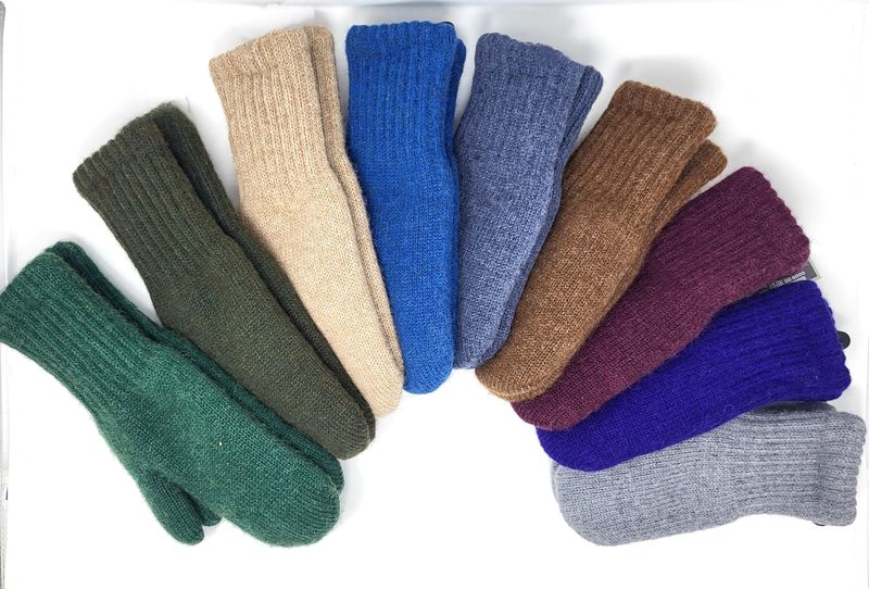 Lined Alpaca Mitten