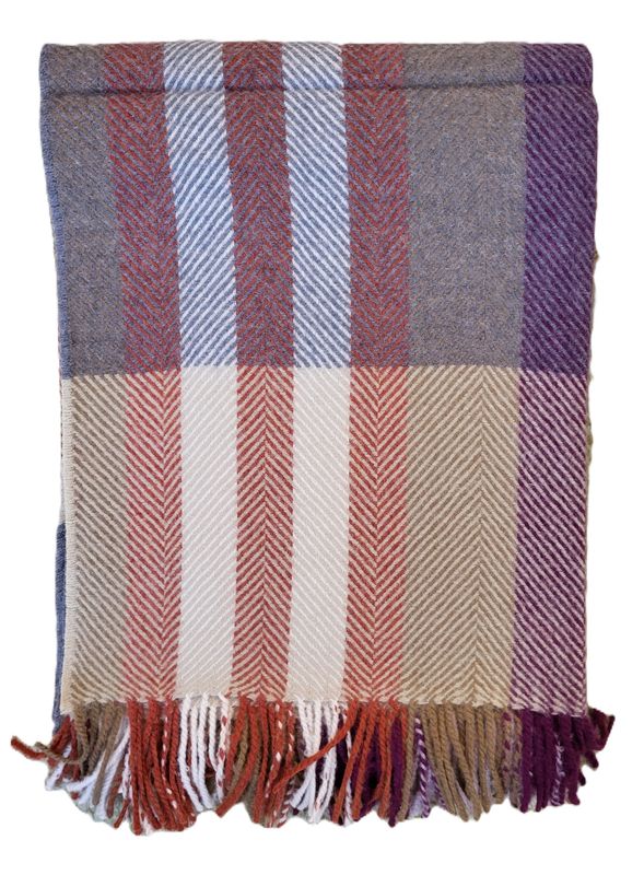 100% Baby Alpaca Blanket Colors