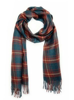 Baby Alpaca Tribeca Tartan Plaid Scarf