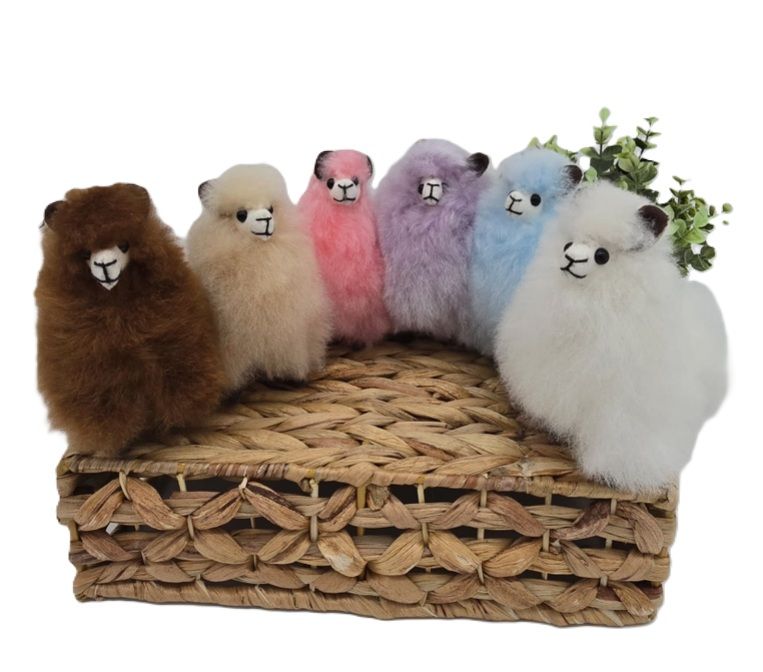 Tiny Standing Alpaca 5&quot;