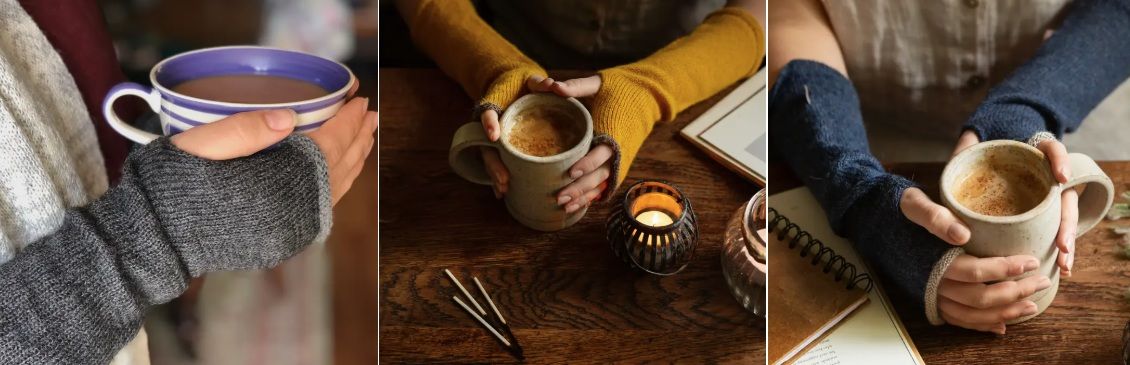 Long Arm  Wrist Warmers