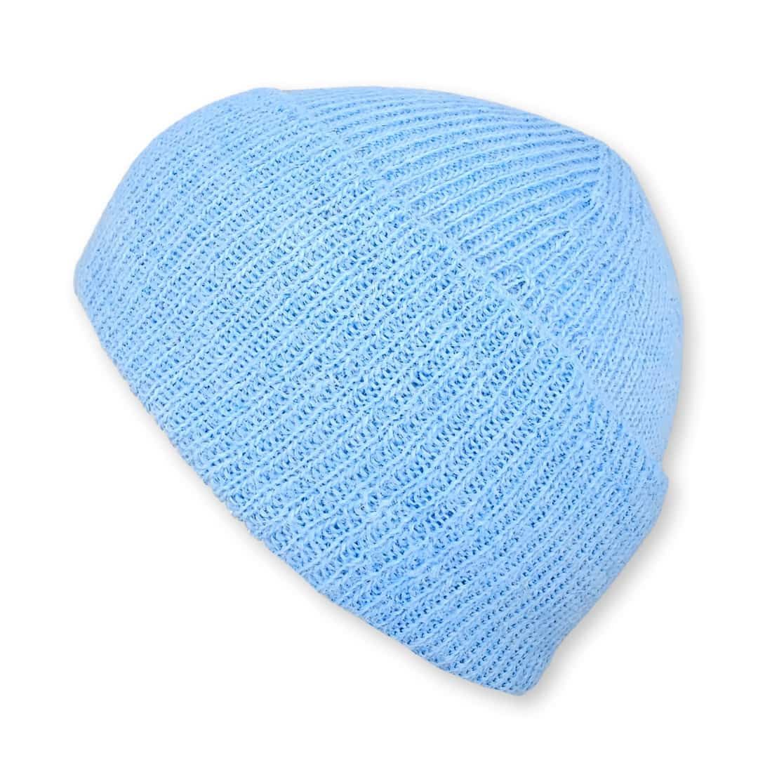 All Season Unlined Beanie, Color: Cotton Candy Blue