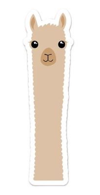 Alpaca Watching Sticker 4 Inch