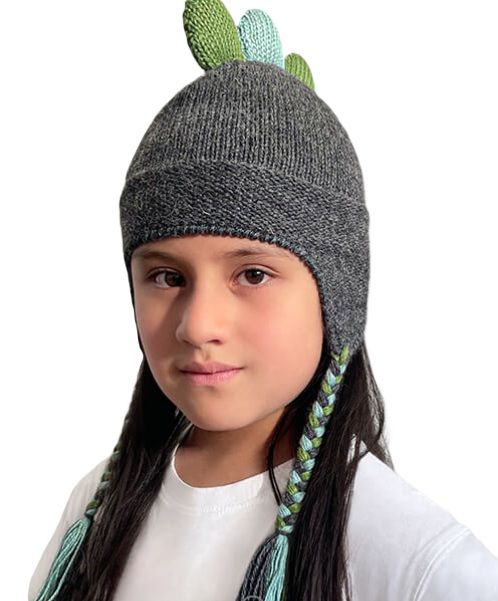 Kids Jurassic Alpaca Hat