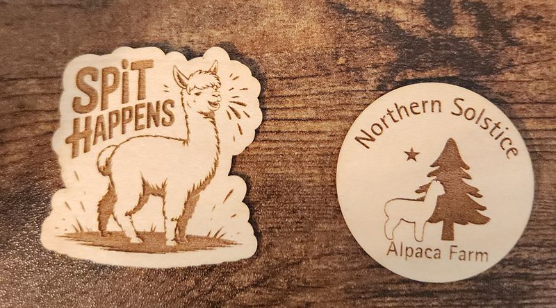 Wooden Stickers