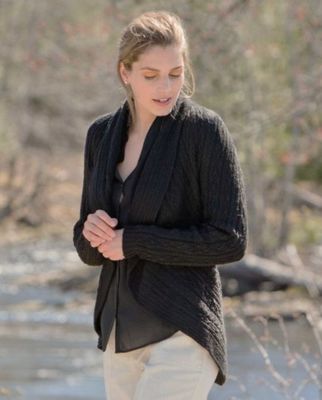 Convertible Alpaca Cardigan