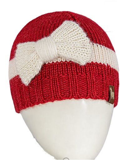Knitted Baby Hat with Bow