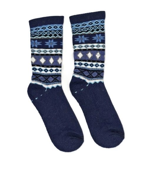 Diamond Trail Socks, Color: Nightfall, Size: Small