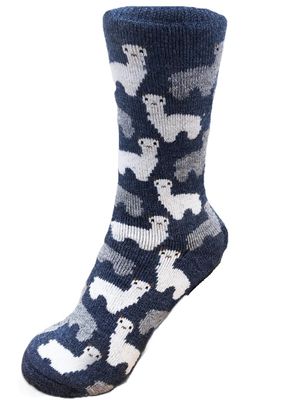 Alpaca Motif Socks